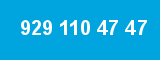 929 110 47 47